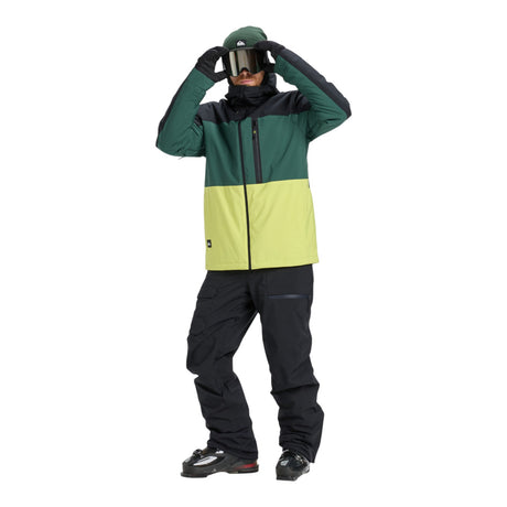 Quiksilver Men's Sycamore Block Jacket True Black / Small-True Black / Medium-True Black / Large-True Black / X-Large - 53 Degrees North 