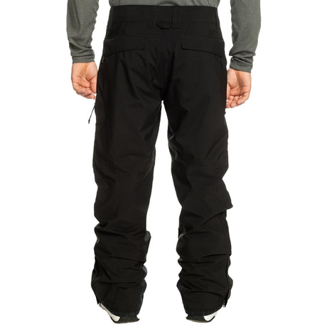 Quiksilver Men's Utility Ski Trousers True Black / Small-True Black / Medium-True Black / Large-True Black / X-Large - 53 Degrees North 