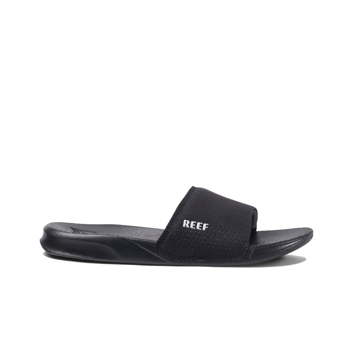 Reef Men's Reef One Slide Flip Flops Black / 8-Black / 9-Black / 10-Black / 11-Black / 12 #- 53 Degrees North 