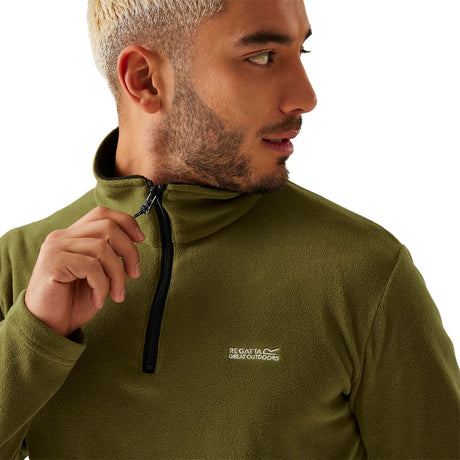 Regatta Men's Thompson 1/4 Zip Fleece Pullover Golden Sand / Small-Golden Sand / Medium-Golden Sand / Large-Golden Sand / X-Large-Golden Sand / XX-Large #- 53 Degrees North 