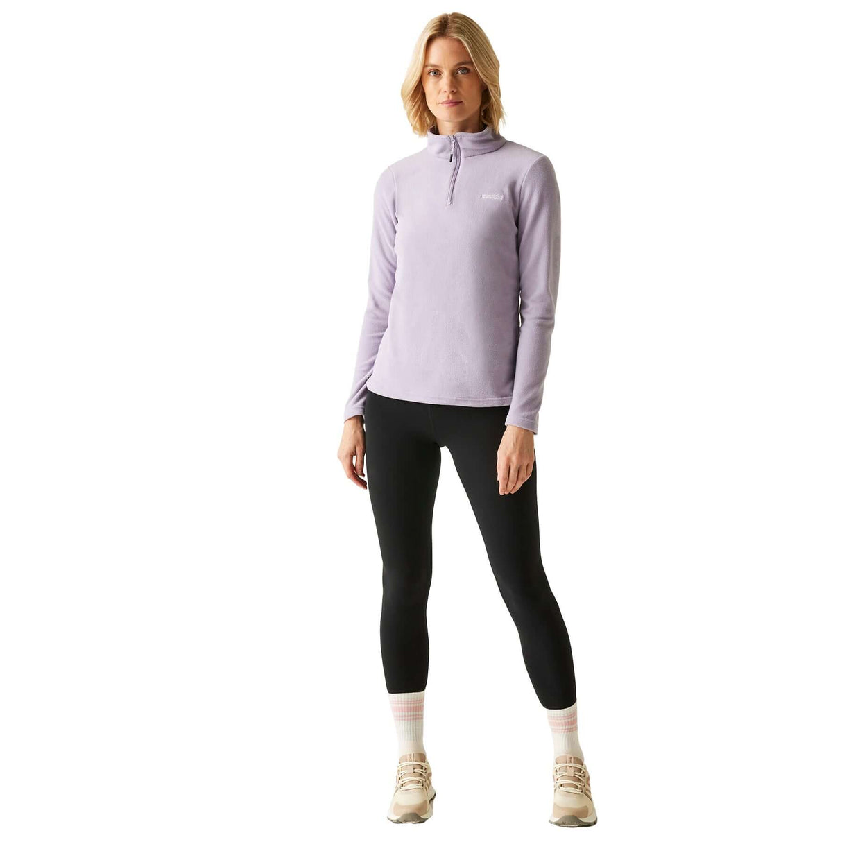 Regatta Women's Sweetheart 1/4 Zip Fleece Pullover Wisteria / X-Small-Wisteria / Small-Wisteria / Medium-Wisteria / Large-Wisteria / X-Large #- 53 Degrees North 