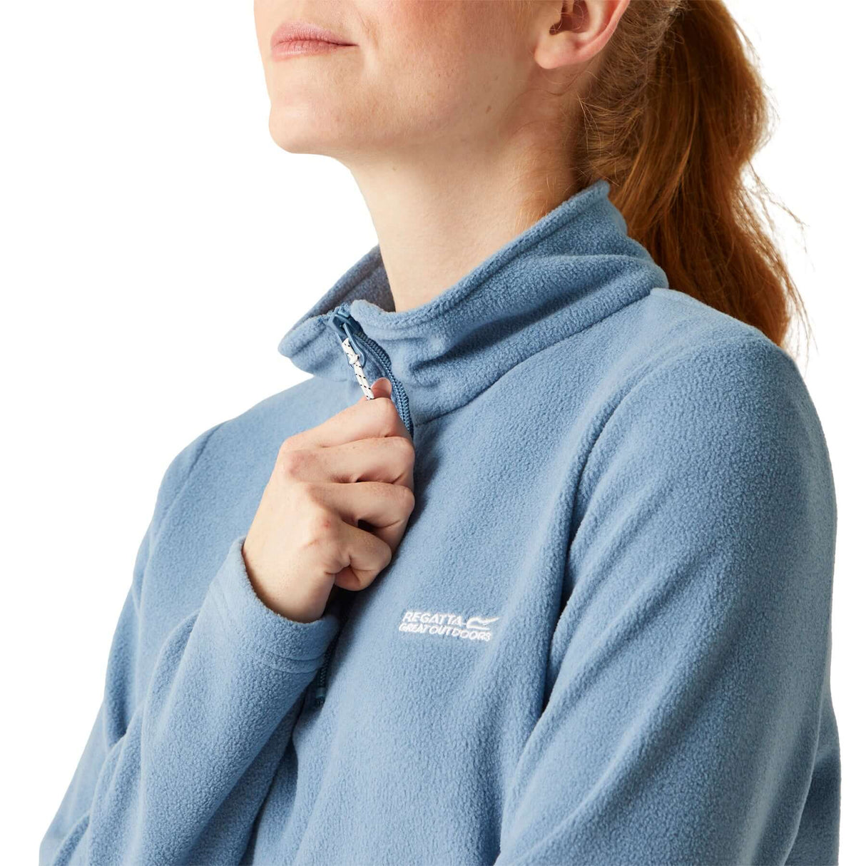 Regatta Women's Sweetheart 1/4 Zip Fleece Pullover Wisteria / X-Small-Wisteria / Small-Wisteria / Medium-Wisteria / Large-Wisteria / X-Large #- 53 Degrees North 