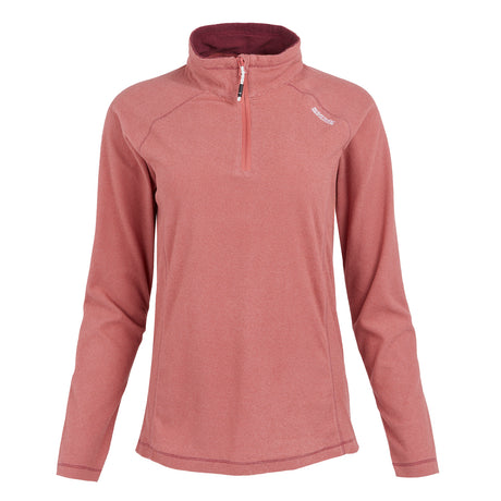 Regatta Women's Montes Lightweight Half Zip Fleece Pullover Mineral Red/Dusty Rose / X-Small-Mineral Red/Dusty Rose / Small-Mineral Red/Dusty Rose / Medium-Mineral Red/Dusty Rose / Large-Mineral Red/Dusty Rose / X-Large #- 53 Degrees North 