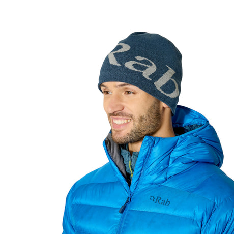 Rab Logo Beanie Anthracite/Granite - 53 Degrees North