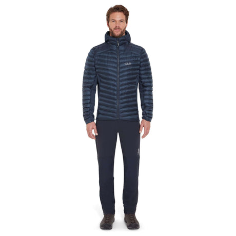 Rab Men's Cirrus Flex Hooded Insulated Jacket Tempest Blue / Small-Tempest Blue / Medium-Tempest Blue / Large-Tempest Blue / X-Large-Tempest Blue / XX-Large - 53 Degrees North 