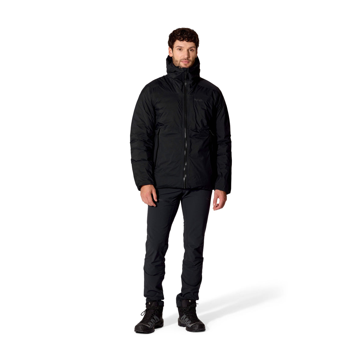 Rab Men's Microlight Shield Jacket Black / Small - 53 Degrees North