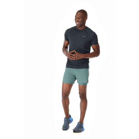 Rab Men's Sonic T-Shirt Beluga / Small-Beluga / Medium-Beluga / Large-Beluga / X-Large-Beluga / XX-Large - 53 Degrees North 