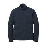 Rab Men's Stavel Fleece Pullover Beluga / Small-Beluga / Medium-Beluga / Large-Beluga / X-Large-Beluga / XX-Large - 53 Degrees North 