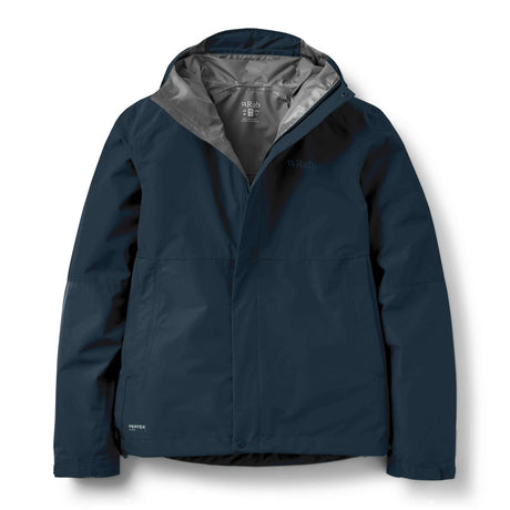 Rab Women's Downpour Jacket Galaxy Blue / X-Small - 53 Degrees North