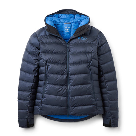 Rab Women's Electron Pro Hooded Jacket Galaxy Blue / X-Small - 53 Degrees North