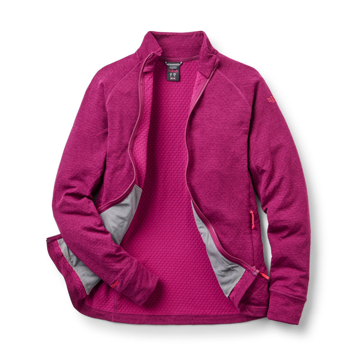 Rab Women's Nexus Fleece Jacket Bluebird / X-Small-Bluebird / Small-Bluebird / Medium-Bluebird / Large-Bluebird / X-Large - 53 Degrees North 