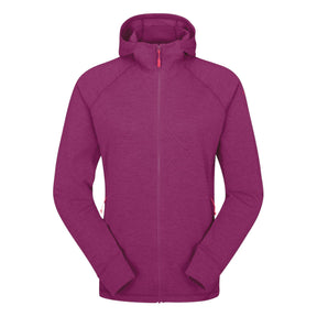 Rab Women's Nexus Hooded Jacket Mulberry / X-Small-Mulberry / Small-Mulberry / Medium-Mulberry / Large-Mulberry / X-Large - 53 Degrees North 