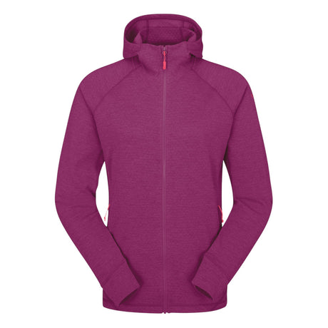 Rab Women's Nexus Hooded Jacket Mulberry / X-Small-Mulberry / Small-Mulberry / Medium-Mulberry / Large-Mulberry / X-Large - 53 Degrees North 
