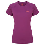 Rab Women's Sonic T-Shirt Hibiscus / X-Small-Hibiscus / Small-Hibiscus / Medium-Hibiscus / Large-Hibiscus / X-Large - 53 Degrees North 