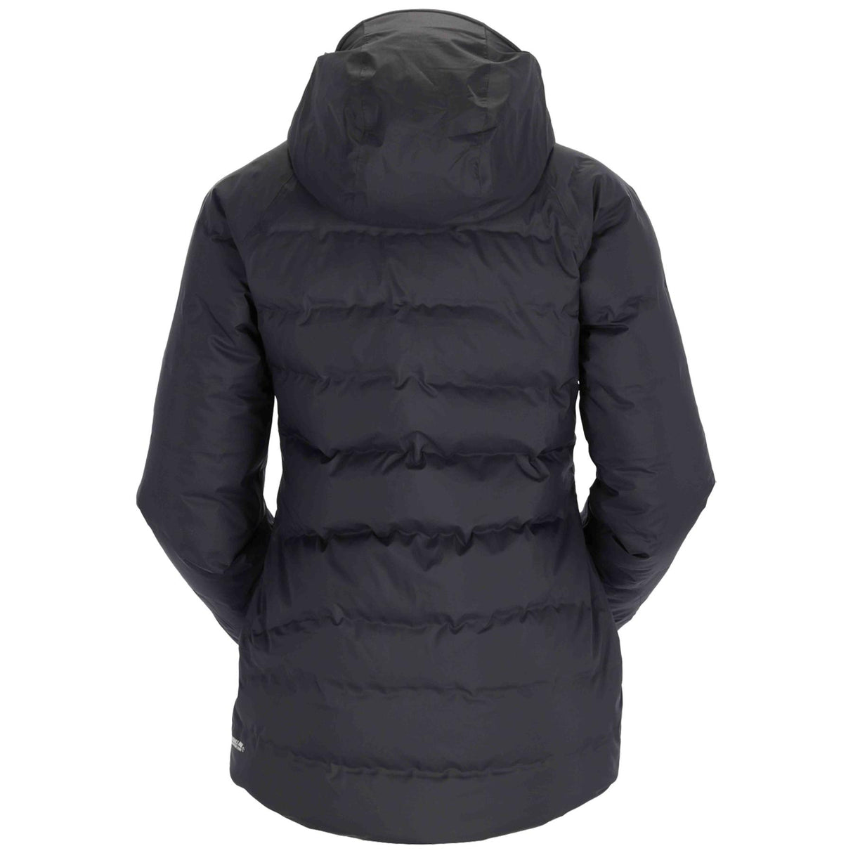 Rab Women's Valience Waterproof Down Jacket Black (Aquamarine) / X-Small-Black (Aquamarine) / Small-Black (Aquamarine) / Medium-Black (Aquamarine) / Large-Black (Aquamarine) / X-Large - 53 Degrees North 
