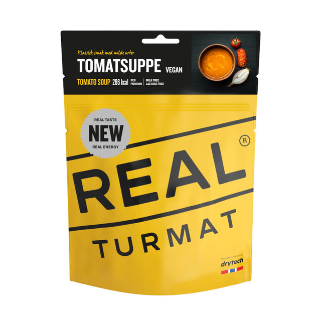 Real Turmat Tomato Soup 370g Yellow - 53 Degrees North 