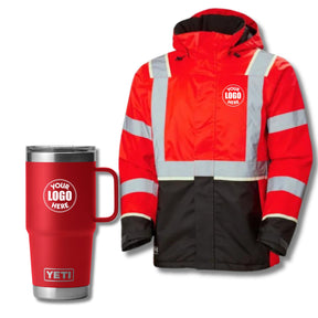 53 Degrees North Site Visit Rescue Red / Red-Rescue Red / Orange-Rescue Red / Yellow-Navy / Red-Navy / Orange #- 53 Degrees North 