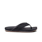 Reef Men's Cushion Bronzer Flip Flops Black/Gum / 8-Black/Gum / 9-Black/Gum / 10-Black/Gum / 11-Black/Gum / 12 - 53 Degrees North 