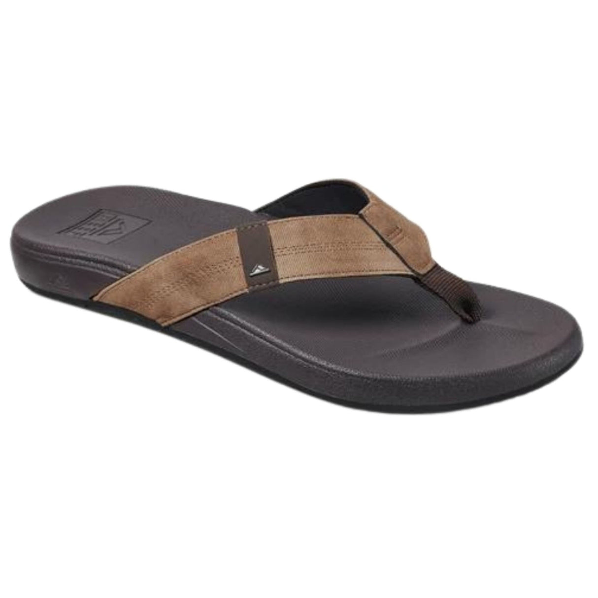 Reef Men's Cushion Phantom 2.0 Flip Flops Black / 8-Black / 9-Black / 10-Black / 11-Black / 12 - 53 Degrees North 