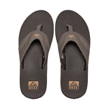 Reef Men's Fanning Flip Flops Black/Silver / 8-Black/Silver / 9-Black/Silver / 10-Black/Silver / 11-Black/Silver / 12 - 53 Degrees North 