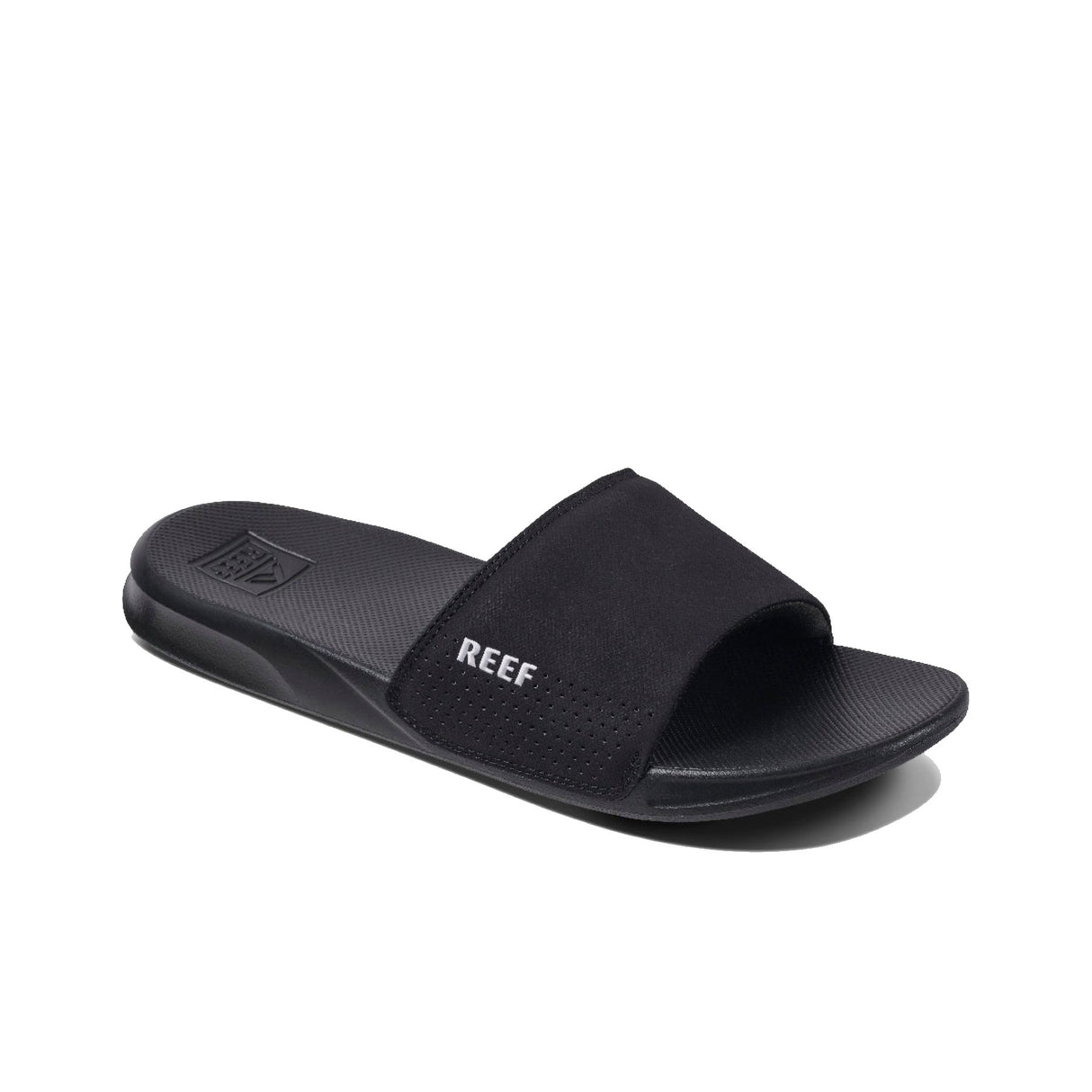 Reef Men's Reef One Slide Flip Flops Black / 8-Black / 9-Black / 10-Black / 11-Black / 12 - 53 Degrees North 