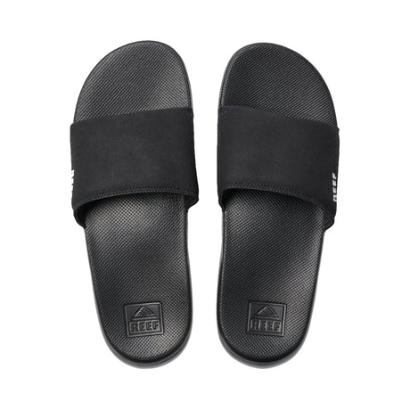 Reef Men's Reef One Slide Flip Flops Black / 8-Black / 9-Black / 10-Black / 11-Black / 12 - 53 Degrees North 