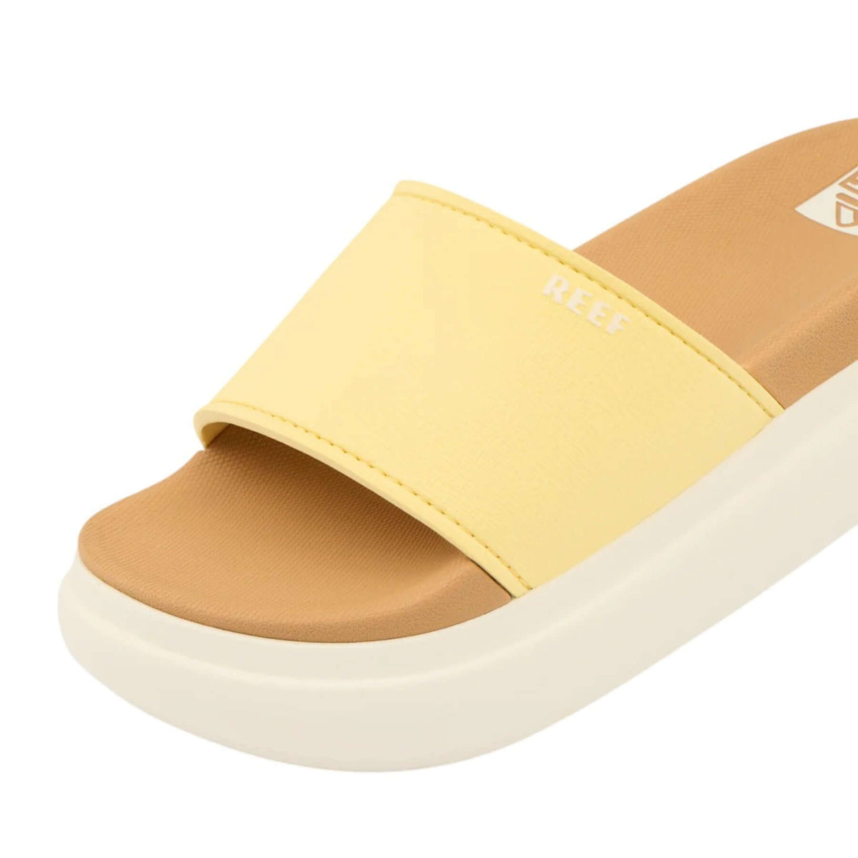 Reef Women's Cushion Bondi Bay Slides Pale Banana / 3.5-Pale Banana / 4.5-Pale Banana / 5.5-Pale Banana / 6.5-Pale Banana / 7.5 - 53 Degrees North 