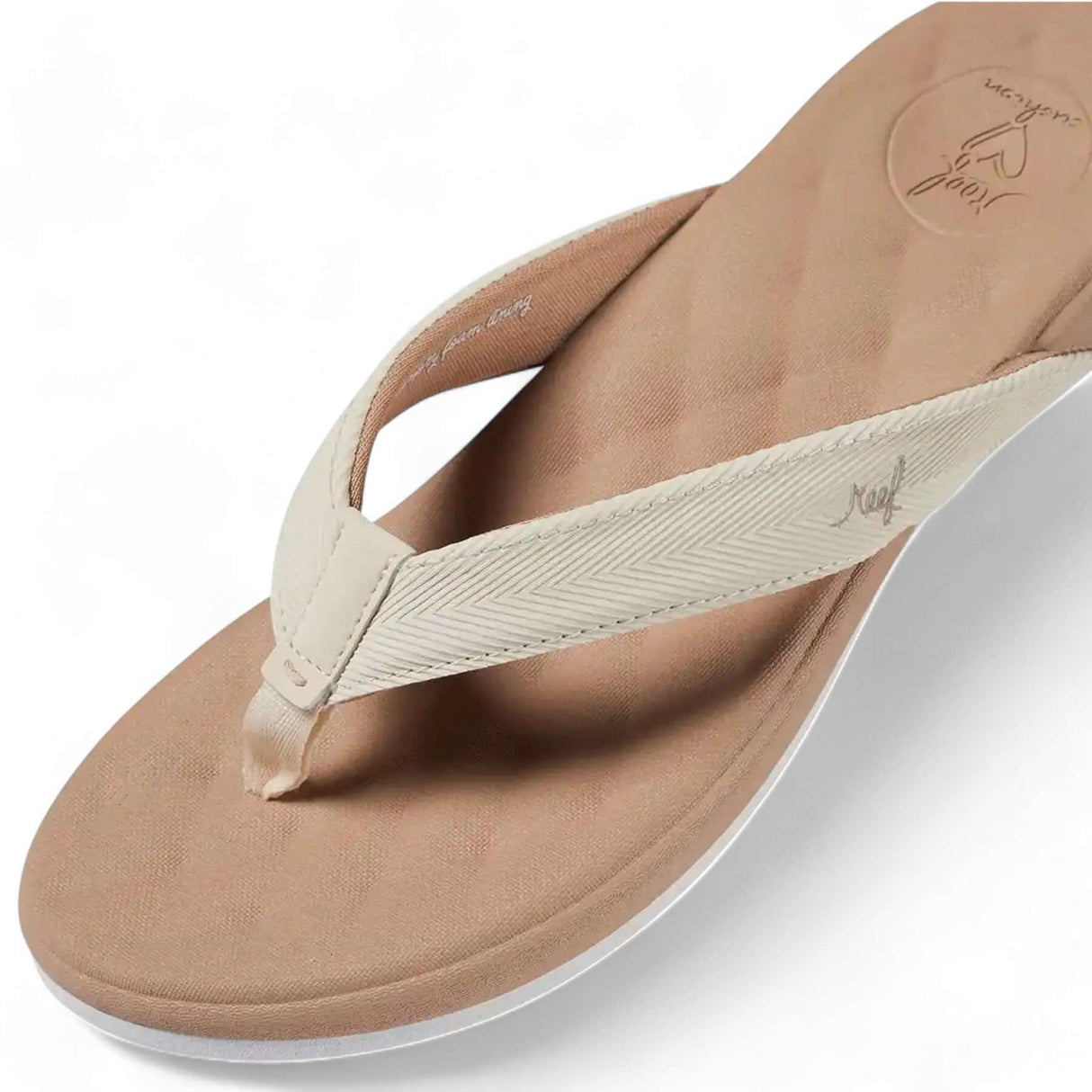 Reef Women's Cushion Harmony Flip Flops Sand / 2.5-Sand / 3.5-Sand / 4.5-Sand / 5.5-Sand / 6.5 - 53 Degrees North 