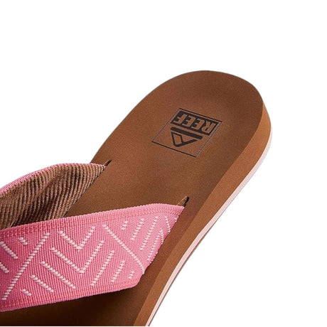 Reef Women's Reef Spring Woven Flip Flops Strawberry Pink / 4-Strawberry Pink / 5-Strawberry Pink / 6-Strawberry Pink / 7-Strawberry Pink / 8 - 53 Degrees North 