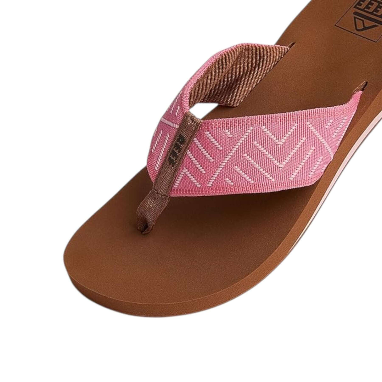 Reef Women's Reef Spring Woven Flip Flops Strawberry Pink / 4-Strawberry Pink / 5-Strawberry Pink / 6-Strawberry Pink / 7-Strawberry Pink / 8 - 53 Degrees North 