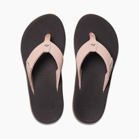 Reef Women's Santa Ana Flip Flops Peach Parfait / 4-Peach Parfait / 5-Peach Parfait / 6-Peach Parfait / 7-Peach Parfait / 8 - 53 Degrees North 
