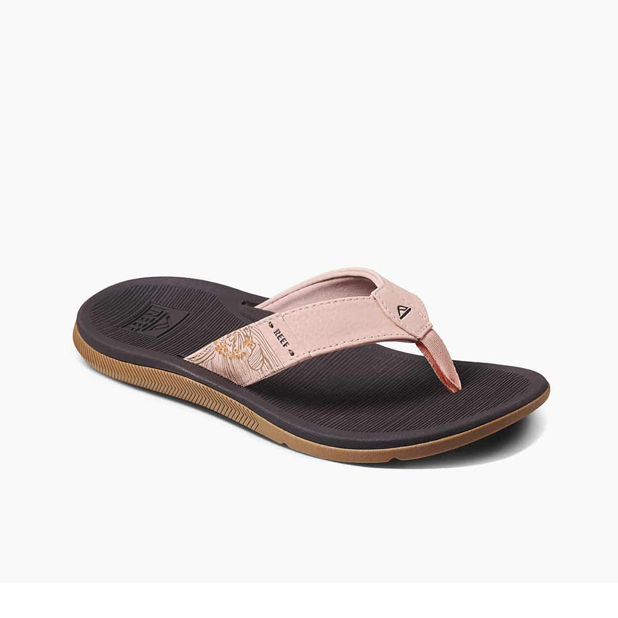Reef Women's Santa Ana Flip Flops Peach Parfait / 4-Peach Parfait / 5-Peach Parfait / 6-Peach Parfait / 7-Peach Parfait / 8 - 53 Degrees North 
