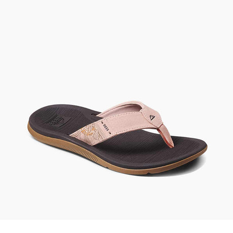 Reef Women's Santa Ana Flip Flops Peach Parfait / 4-Peach Parfait / 5-Peach Parfait / 6-Peach Parfait / 7-Peach Parfait / 8 - 53 Degrees North 