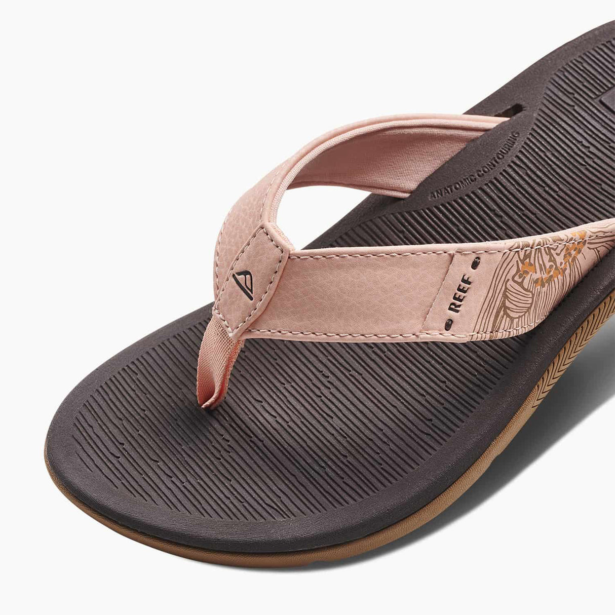 Reef Women's Santa Ana Flip Flops Peach Parfait / 4-Peach Parfait / 5-Peach Parfait / 6-Peach Parfait / 7-Peach Parfait / 8 - 53 Degrees North 