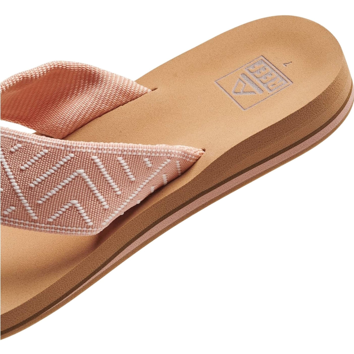 Reef Women's Spring Woven Flip Flops Peach Parfait / 3.5-Peach Parfait / 4.5-Peach Parfait / 5.5-Peach Parfait / 6.5-Peach Parfait / 7.5 - 53 Degrees North 
