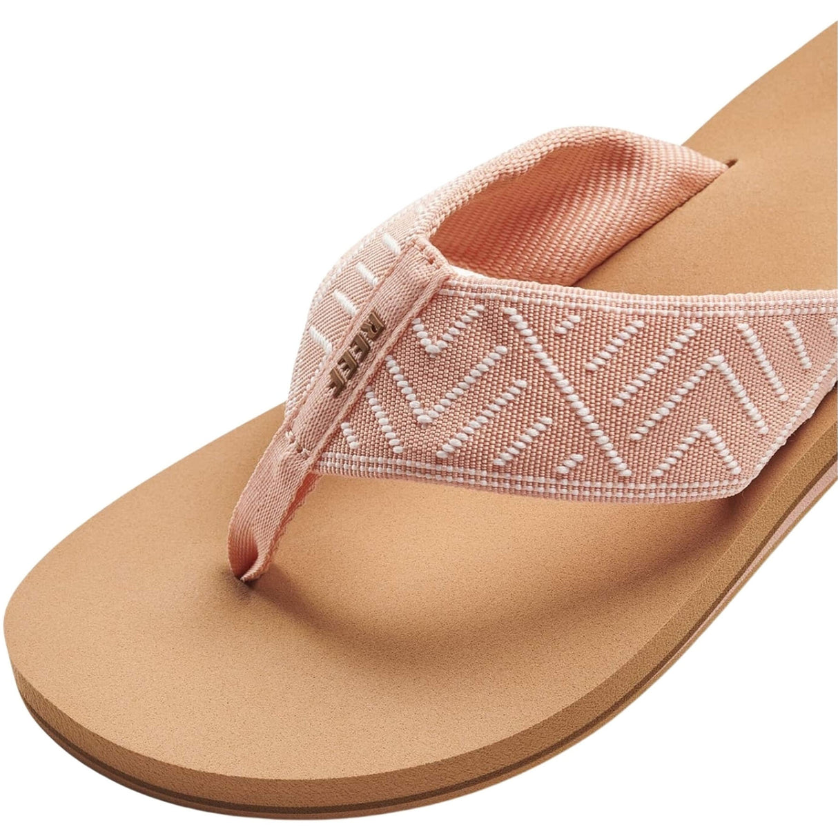 Reef Women's Spring Woven Flip Flops Peach Parfait / 3.5-Peach Parfait / 4.5-Peach Parfait / 5.5-Peach Parfait / 6.5-Peach Parfait / 7.5 - 53 Degrees North 