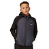 Regatta Kids Kids' Kielder VII Hybrid Hoody Jacket Black/Seal Grey / Age 3-4-Black/Seal Grey / Age 5-6-Black/Seal Grey / Age 7-8-Black/Seal Grey / Age 9-10-Black/Seal Grey / Age 11-12 - 53 Degrees North 