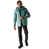 Regatta Men's Pack-It III Waterproof Jacket Arctic / Small-Arctic / Medium-Arctic / Large-Arctic / X-Large-Arctic / XX-Large - 53 Degrees North 