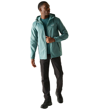 Regatta Men's Pack-It III Waterproof Jacket Arctic / Small-Arctic / Medium-Arctic / Large-Arctic / X-Large-Arctic / XX-Large - 53 Degrees North 