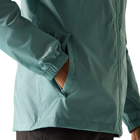 Regatta Men's Pack-It III Waterproof Jacket Arctic / Small-Arctic / Medium-Arctic / Large-Arctic / X-Large-Arctic / XX-Large - 53 Degrees North 