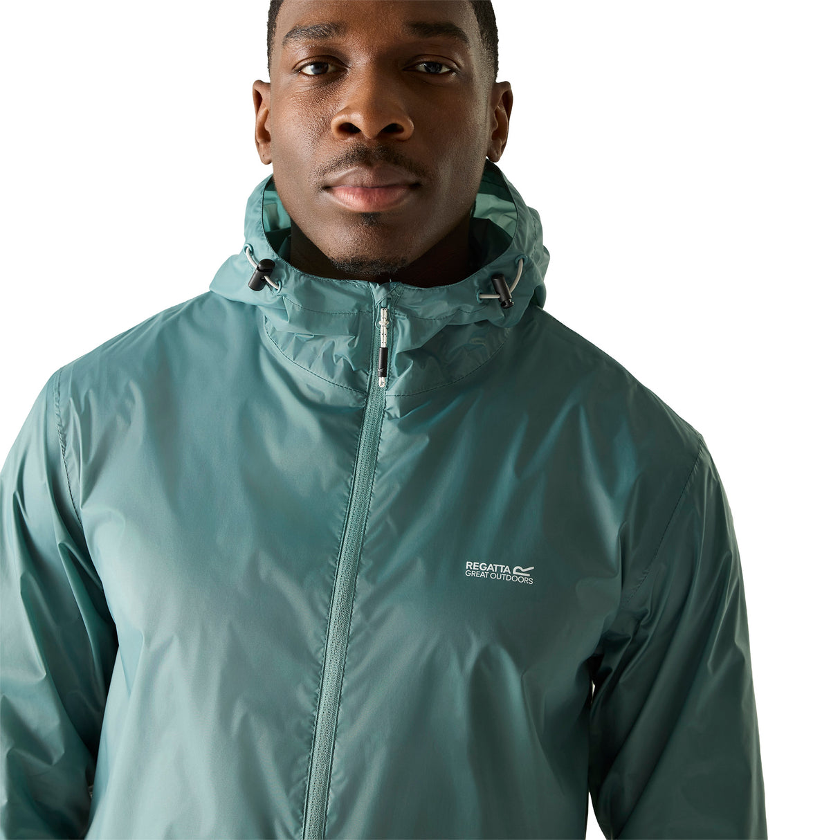 Regatta Men's Pack-It III Waterproof Jacket Arctic / Small-Arctic / Medium-Arctic / Large-Arctic / X-Large-Arctic / XX-Large - 53 Degrees North 