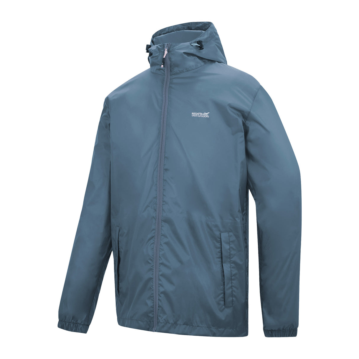 Regatta Men's Pack-It III Waterproof Jacket Arctic / Small-Arctic / Medium-Arctic / Large-Arctic / X-Large-Arctic / XX-Large - 53 Degrees North 