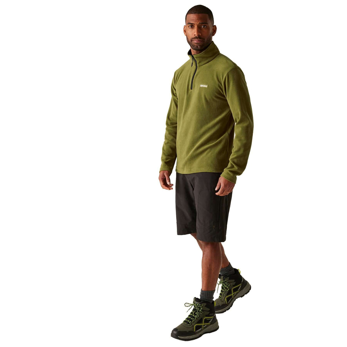 Regatta Men's Thompson 1/4 Zip Fleece Pullover Golden Sand / Small-Golden Sand / Medium-Golden Sand / Large-Golden Sand / X-Large-Golden Sand / XX-Large - 53 Degrees North 