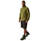 Regatta Men's Thompson 1/4 Zip Fleece Pullover Golden Sand / Small-Golden Sand / Medium-Golden Sand / Large-Golden Sand / X-Large-Golden Sand / XX-Large - 53 Degrees North 