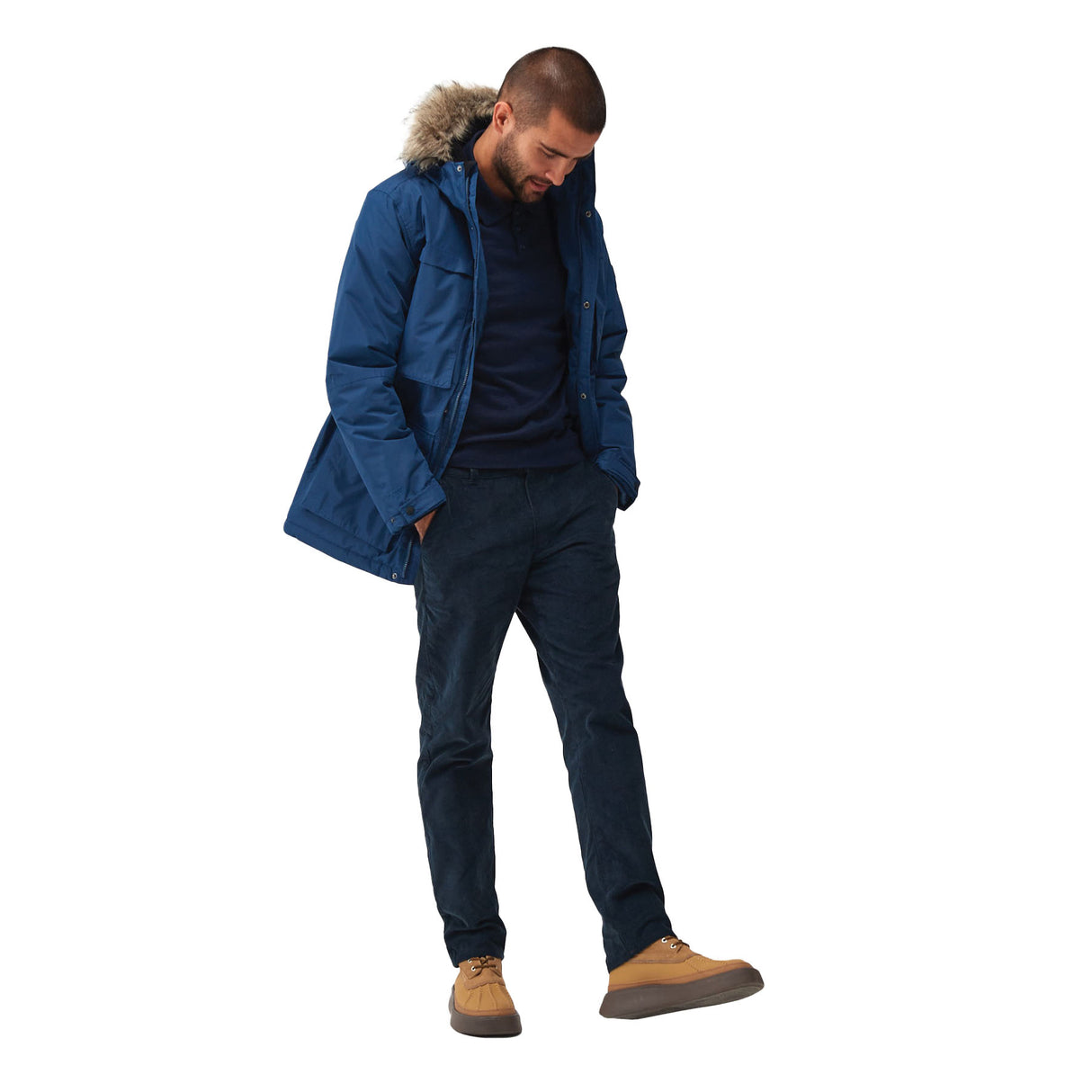 Regatta Men's Volter Parka Coat Black / Small-Black / Medium-Black / Large-Black / X-Large-Black / XX-Large - 53 Degrees North 