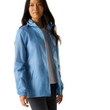 Regatta Women's Pack-It III Waterproof Jacket Washed Denim / X-Small-Washed Denim / Small-Washed Denim / Medium-Washed Denim / Large-Washed Denim / X-Large - 53 Degrees North 