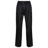 Regatta Women's Pack-It Waterproof Overtrousers Midnight / Small-Midnight / Medium-Midnight / Large-Midnight / X-Large-Black / Small - 53 Degrees North 