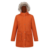 Regatta Women's Voltera Heated Parka Jacket Burnt Copper / X-Small-Burnt Copper / Small-Burnt Copper / Medium-Burnt Copper / Large-Burnt Copper / X-Large - 53 Degrees North 