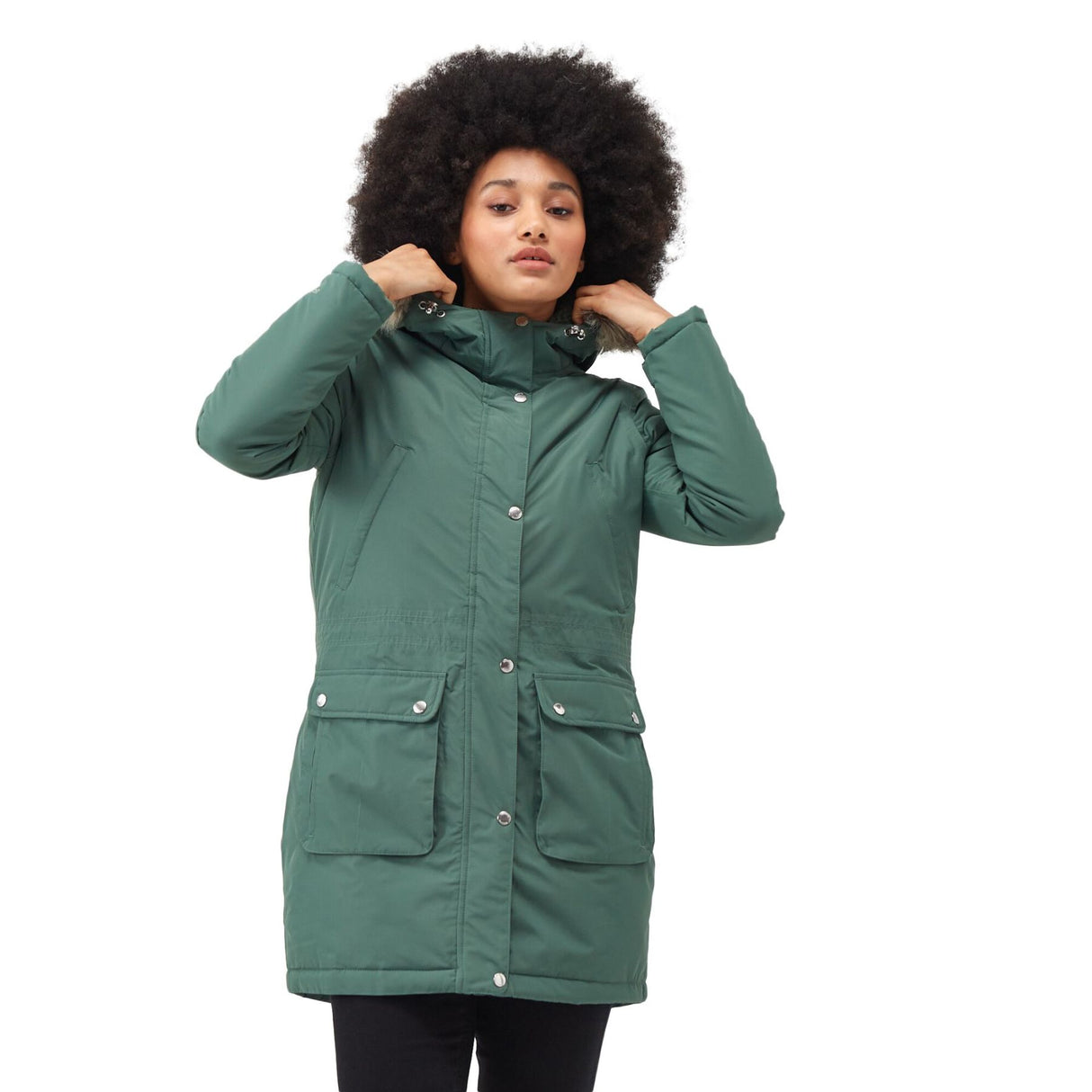 Regatta Women's Voltera Heated Parka Jacket Burnt Copper / X-Small-Burnt Copper / Small-Burnt Copper / Medium-Burnt Copper / Large-Burnt Copper / X-Large - 53 Degrees North 
