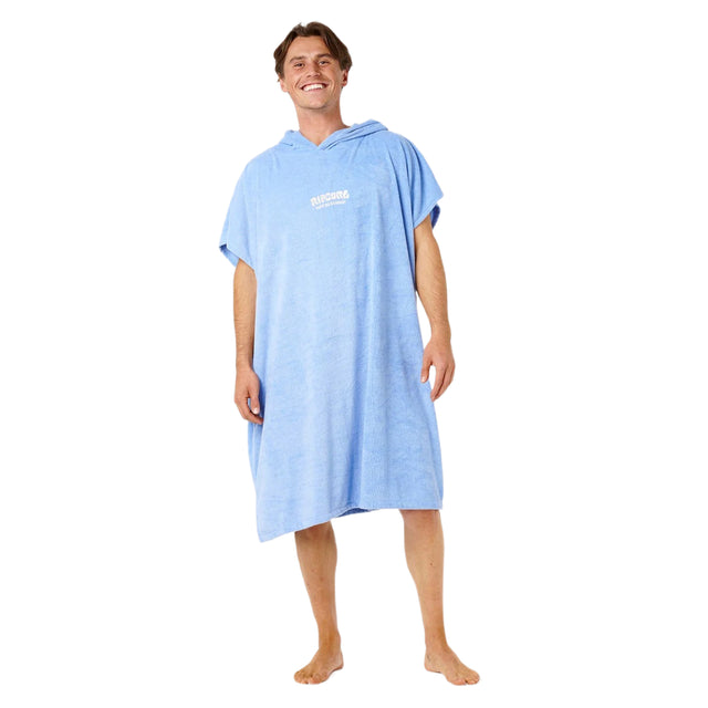 Ripcurl Classic Surf Hooded Towel Blue - 53 Degrees North 